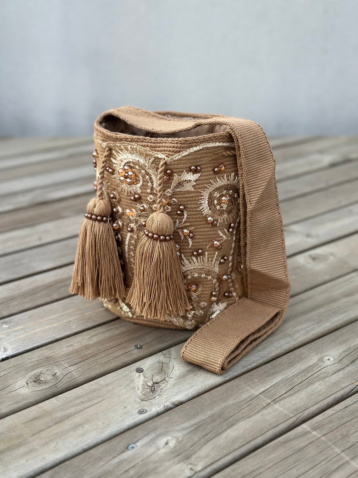 Mochila MEDIANA Recamada🌟💎(22x20)