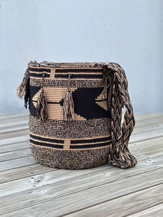 Mochilas GRANDE Diseño Hombre 🔹🩶 (31x28)