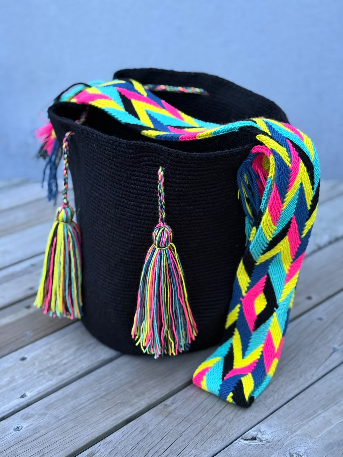 Mochila GRANDE Negra (31x28)