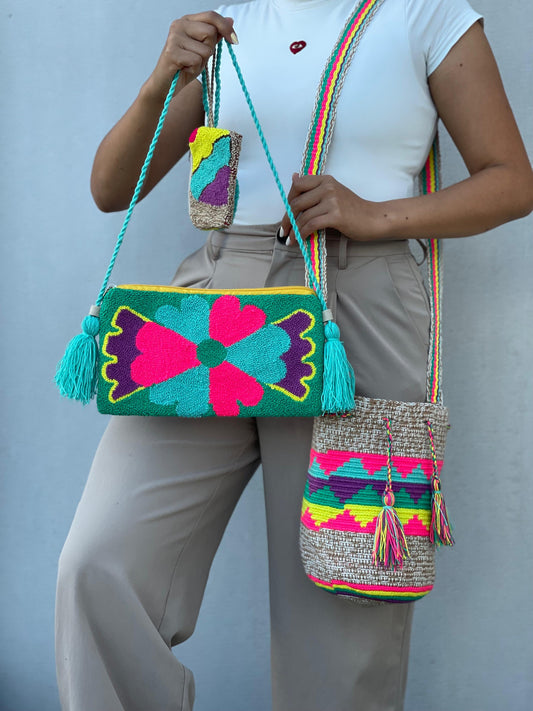 ✨Combo De Regalo: Mochila MEDIANA+ Sobre + (MONEDERO GRATIS) 🎁