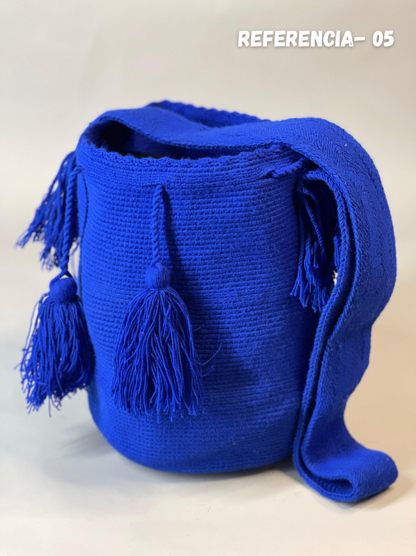Mochila GRANDE Azul 🌊(31x28)