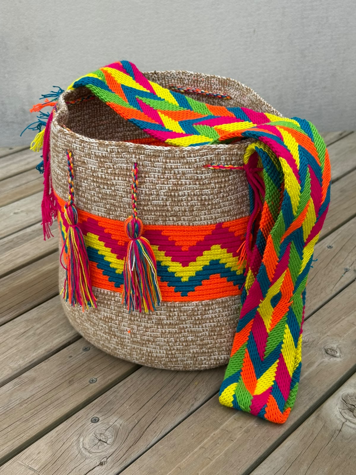 Mochilas GRANDE Matizadas (31x28)