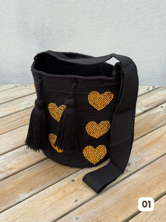 Mochila MEDIANA Perlada💫(22x18)
