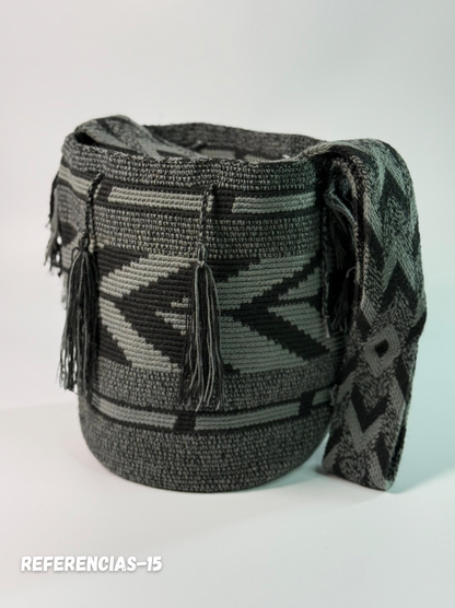 Mochilas GRANDE Diseño Hombre 🔹🩶 (31x28)