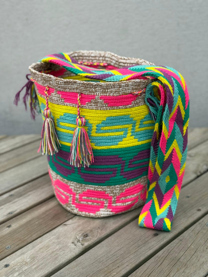 Nuanced Wayuu backpack