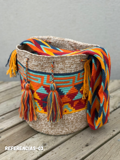 Nuanced Wayuu backpack