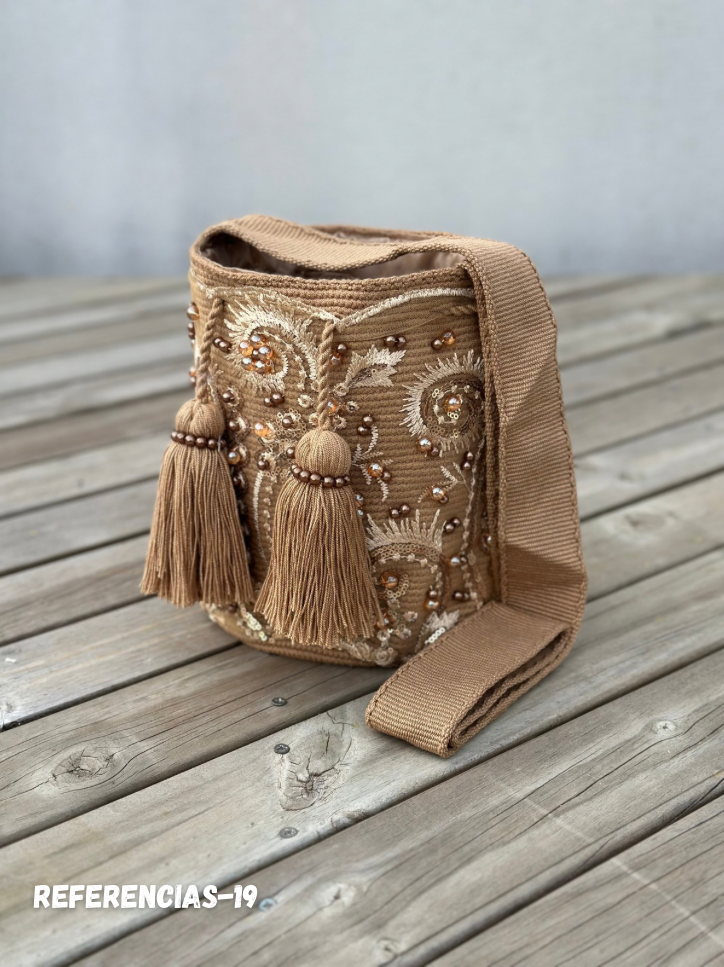 Mochila MEDIANA Recamada🌟💎(22x20)