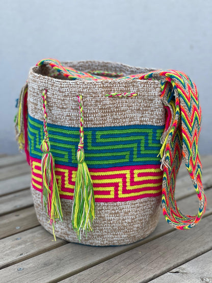 Nuanced Wayuu backpack