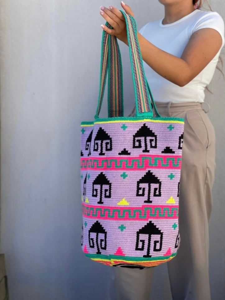 Mochilon Wayuu Edición Limitada (40x34)
