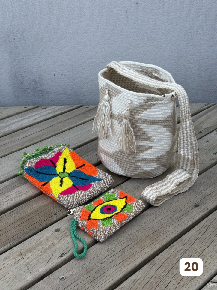 ✨Combo: Mochila MEDIANA Diseño+ Portacelular + (MONEDERO GRATIS) 🎁