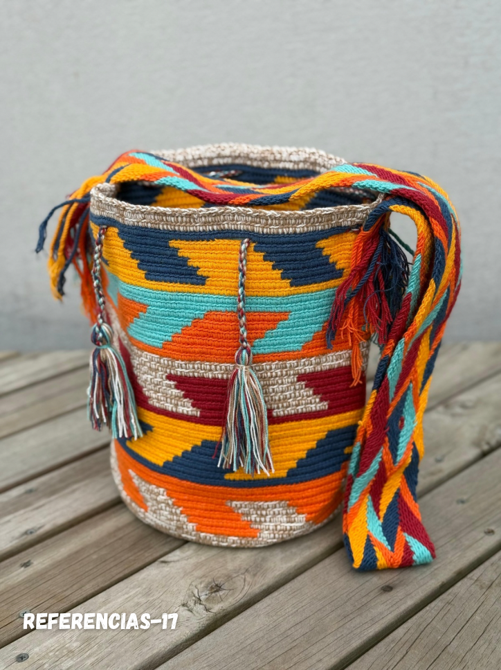 Nuanced Wayuu backpack