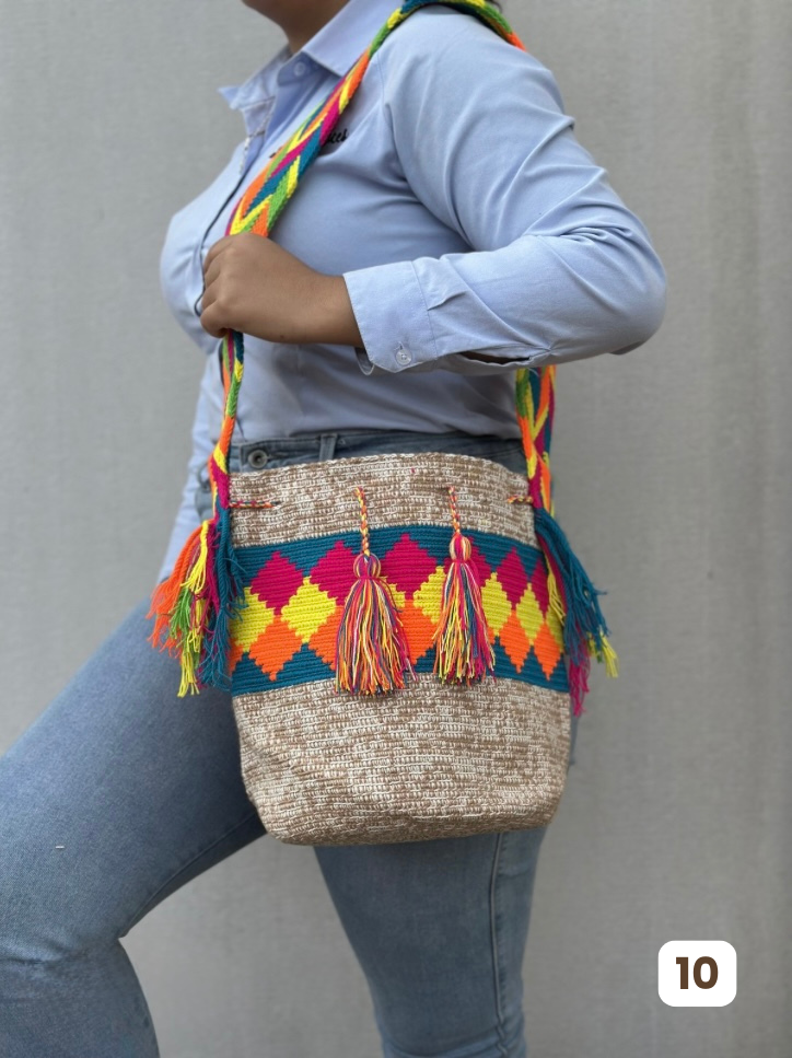 Mochilas GRANDE Matizadas💫 (31x28)