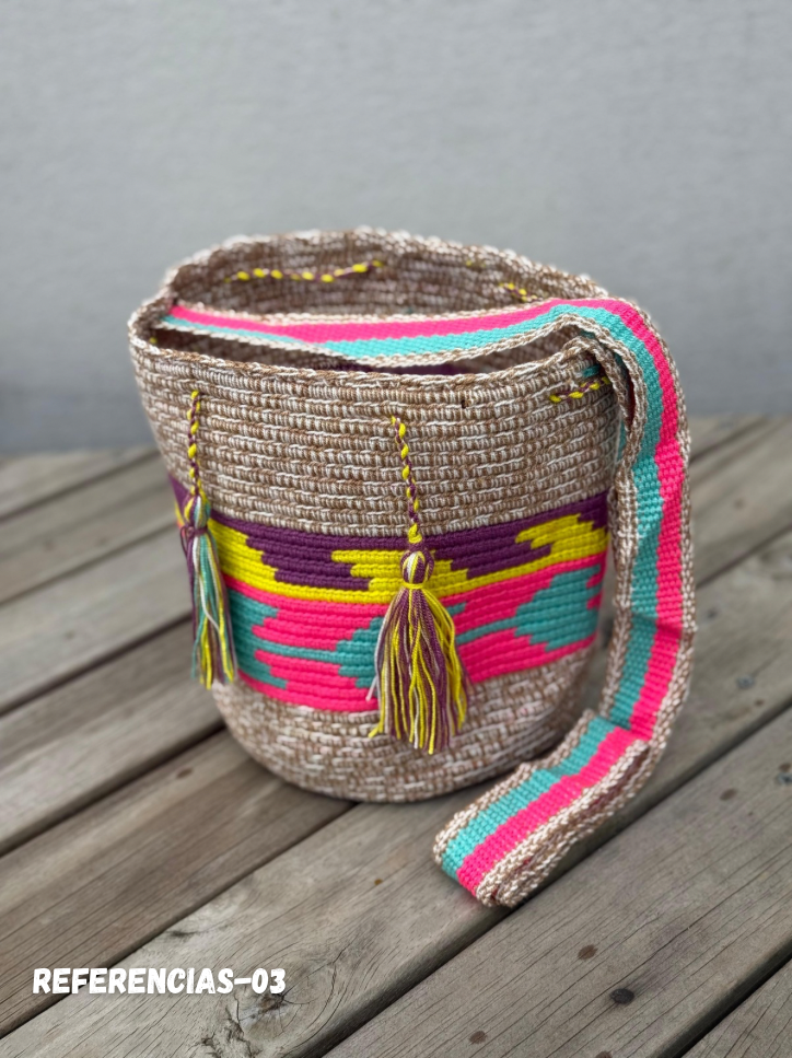 Mochila MEDIANA Tonos Pastel (22x18)⭐️