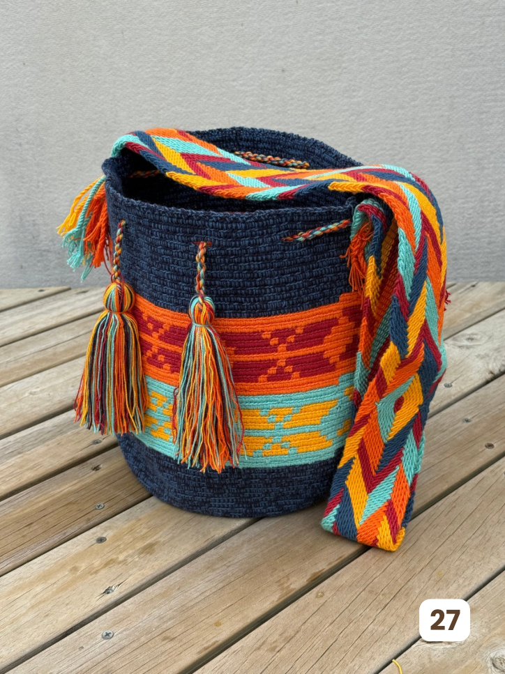 Nuanced Wayuu backpack