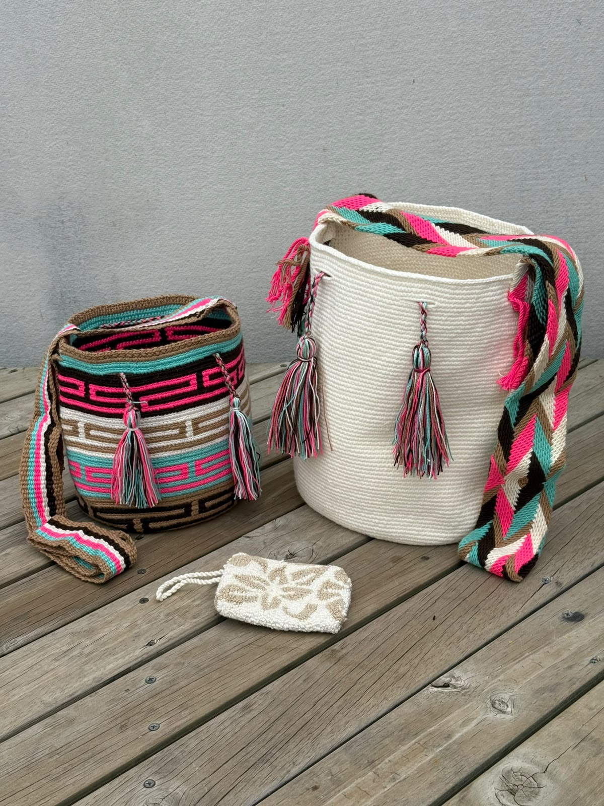 Set Mochila Grande + Mochila Mediana + (Monedero de Regalo)