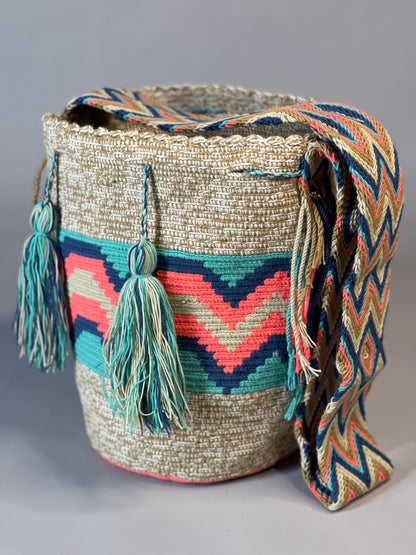 Nuanced Wayuu backpack