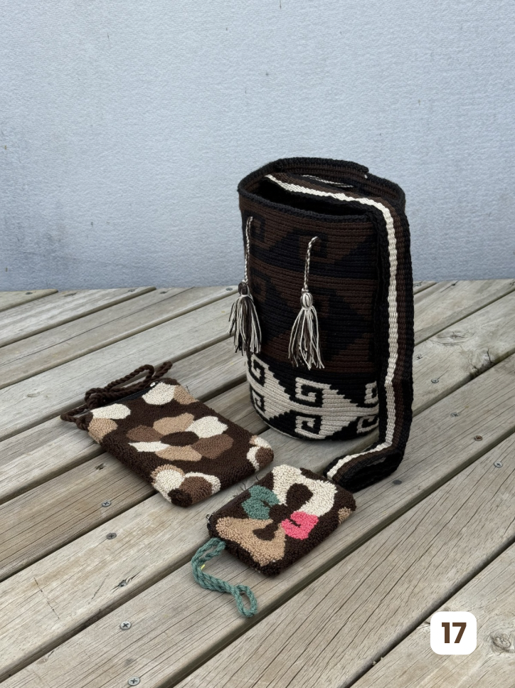 ✨Combo: Mochila MEDIANA Diseño+ Portacelular + (MONEDERO GRATIS) 🎁