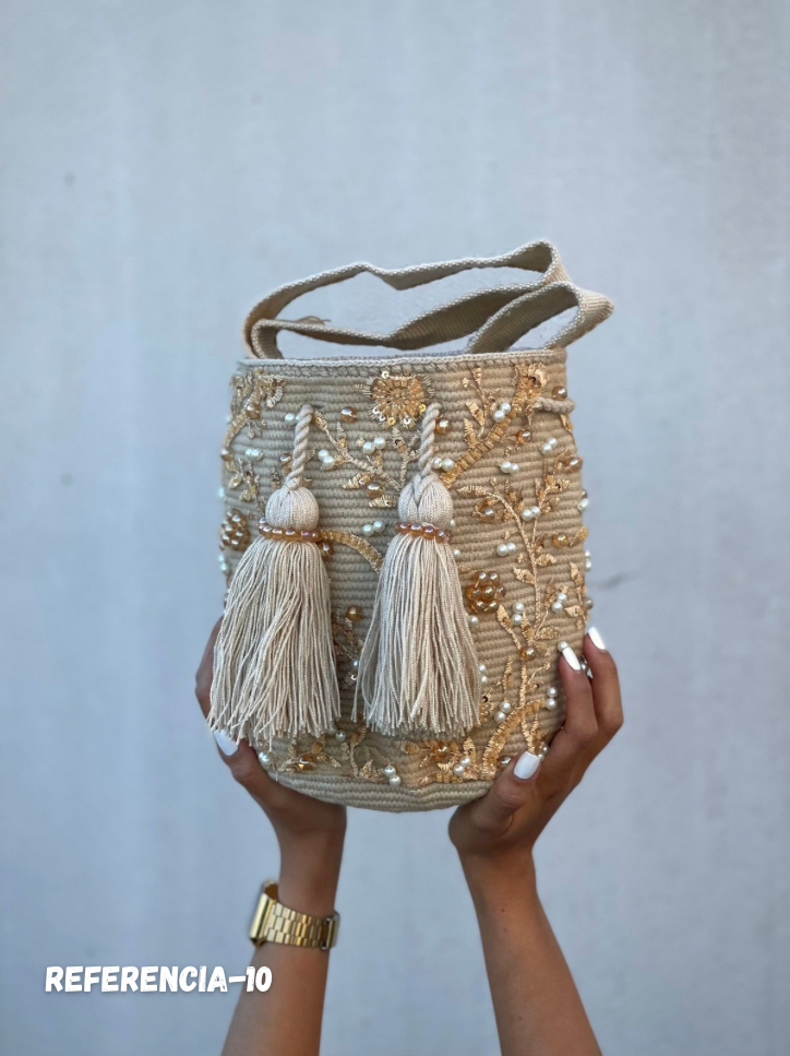 Mochila MEDIANA Recamada🌟💎(22x20)
