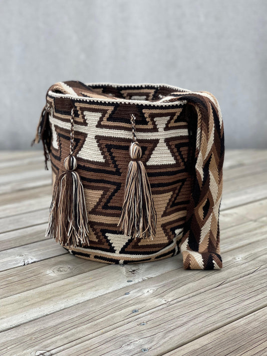 Mochila GRANDE Tonos Tierra🌤️ (31x28)