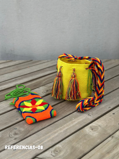 🎒📱 Combo Wayuu: Mochila Pequeña + PortaCelular 🚚✨