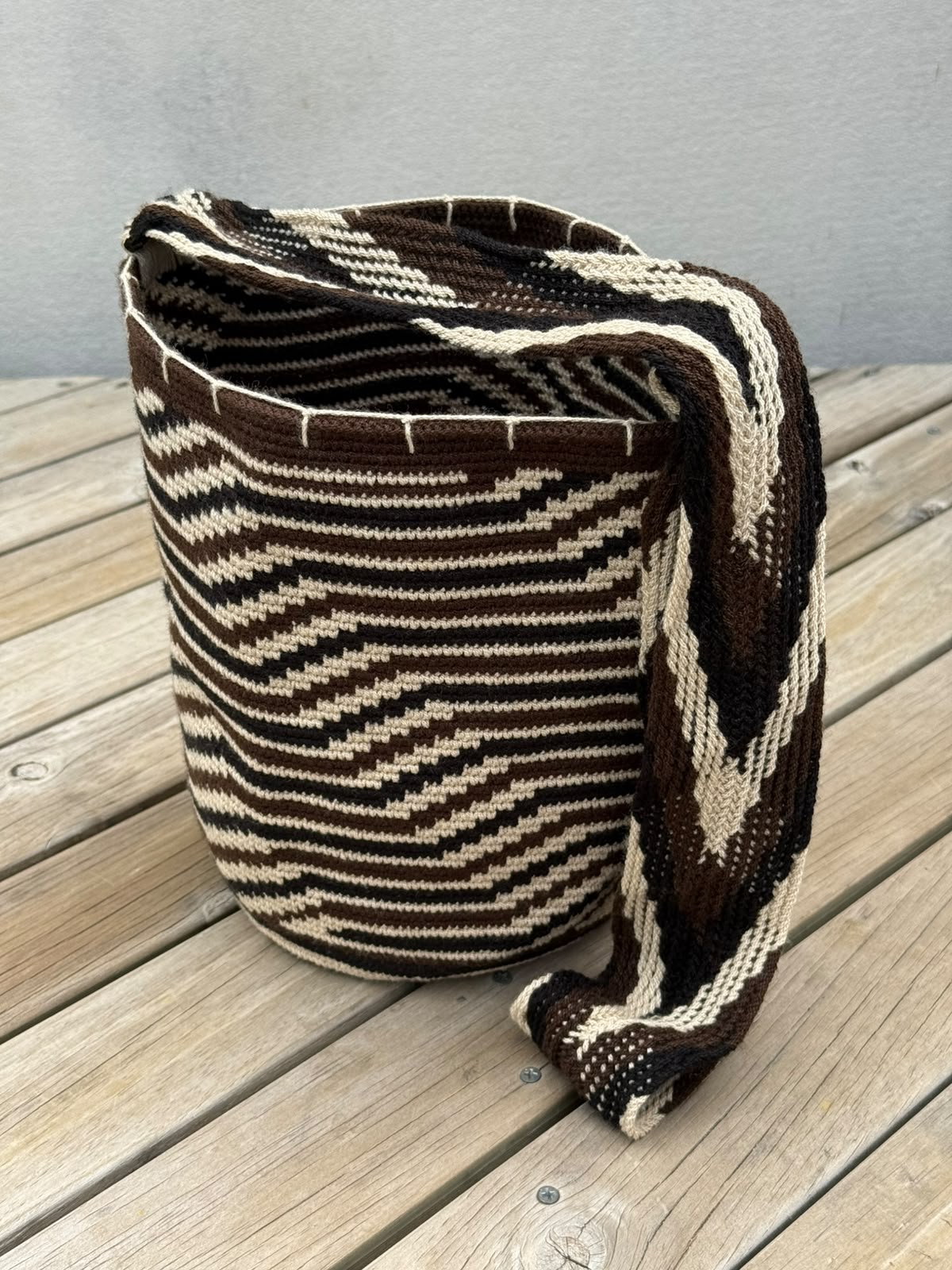 Mochila GRANDE tipo Arhuaca (30x28)
