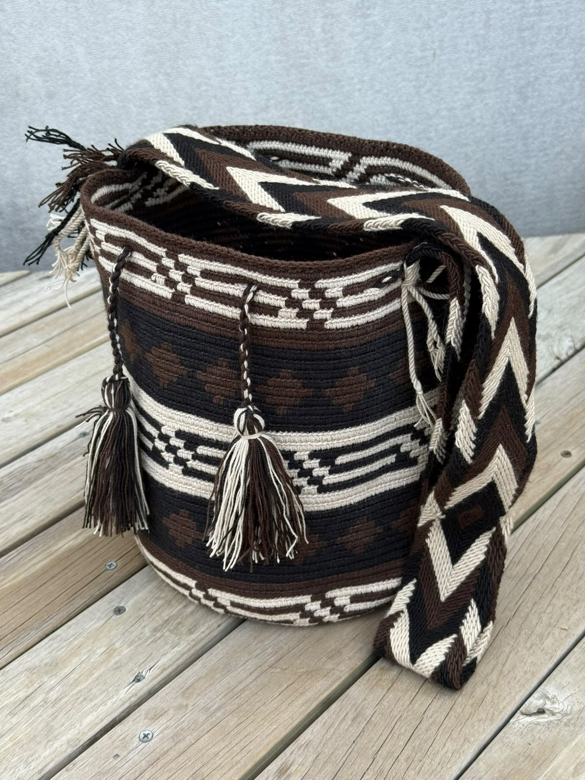 Mochila GRANDE Tonos Tierra (31x28)