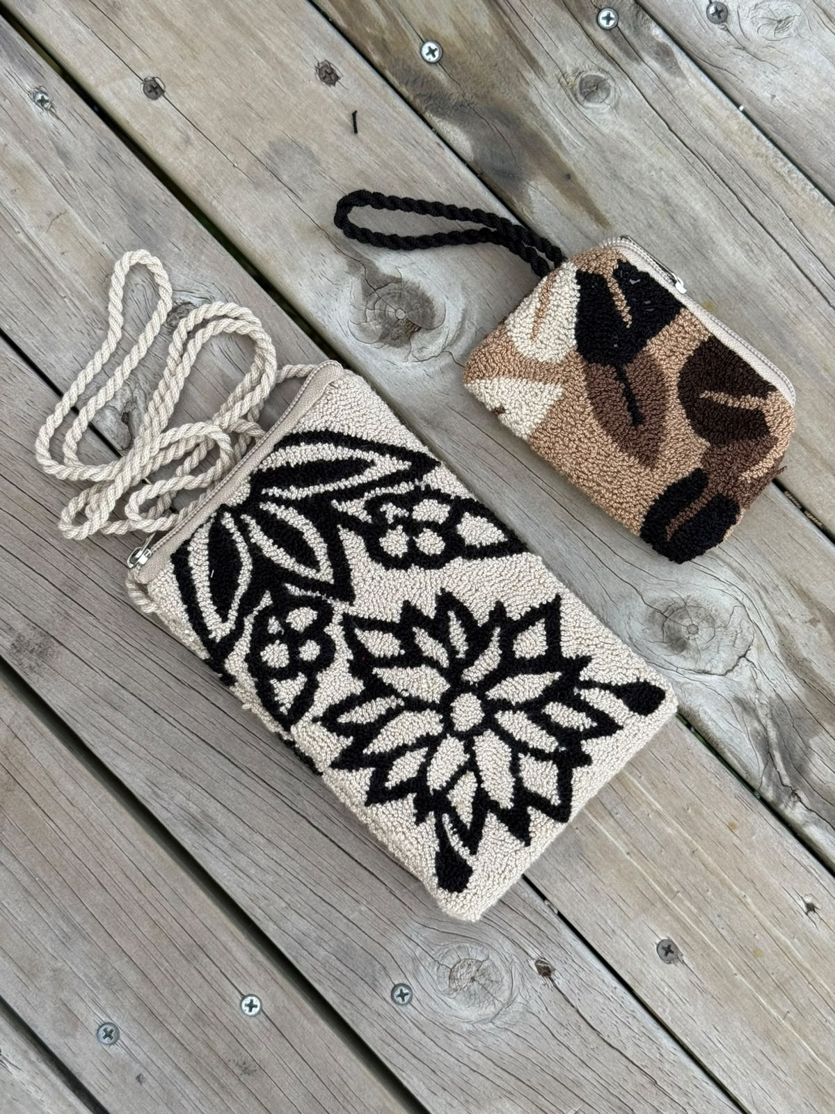 Combo Portacelular + Monedero Artesanal