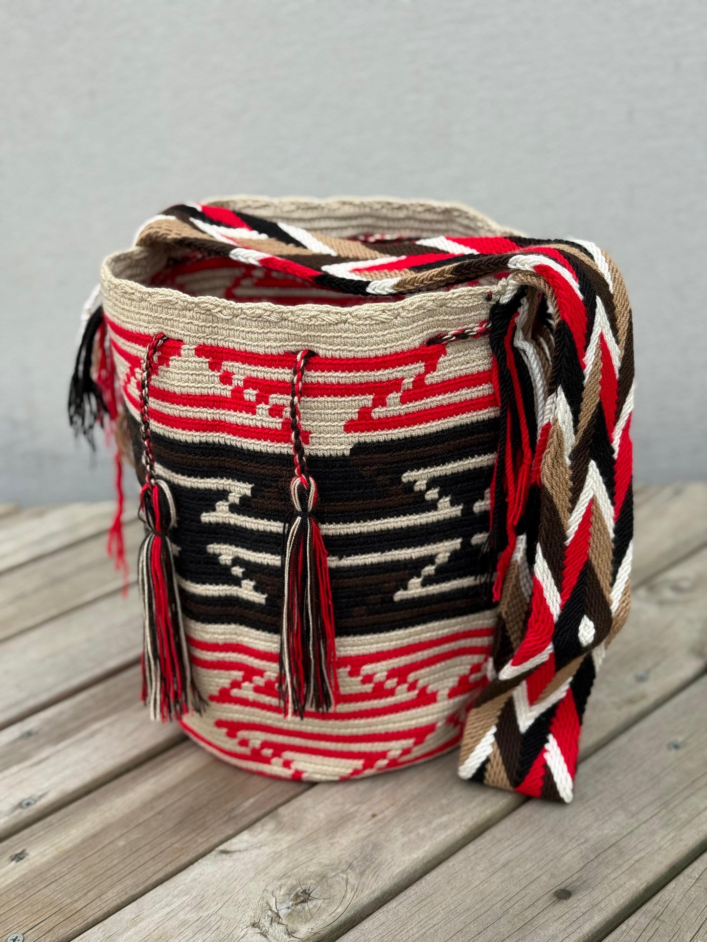 Nuanced Wayuu backpack