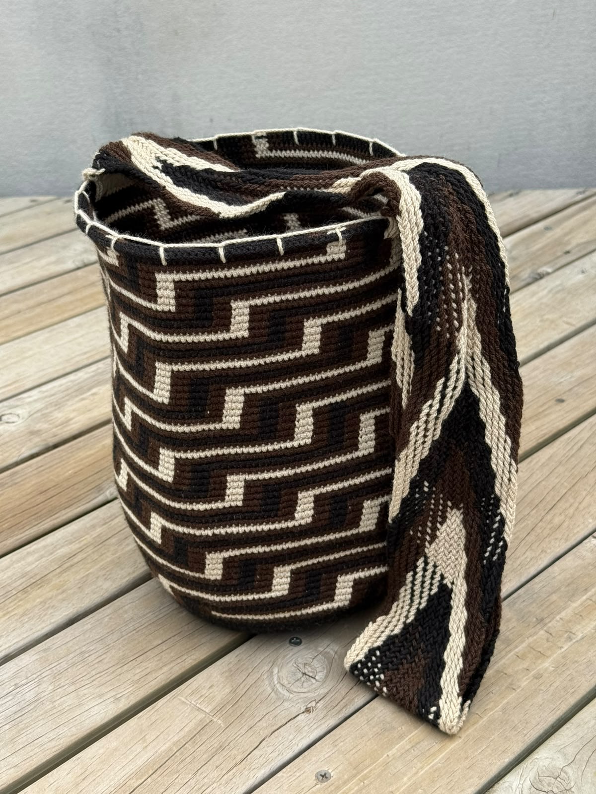 Mochila GRANDE tipo Arhuaca (30x28)