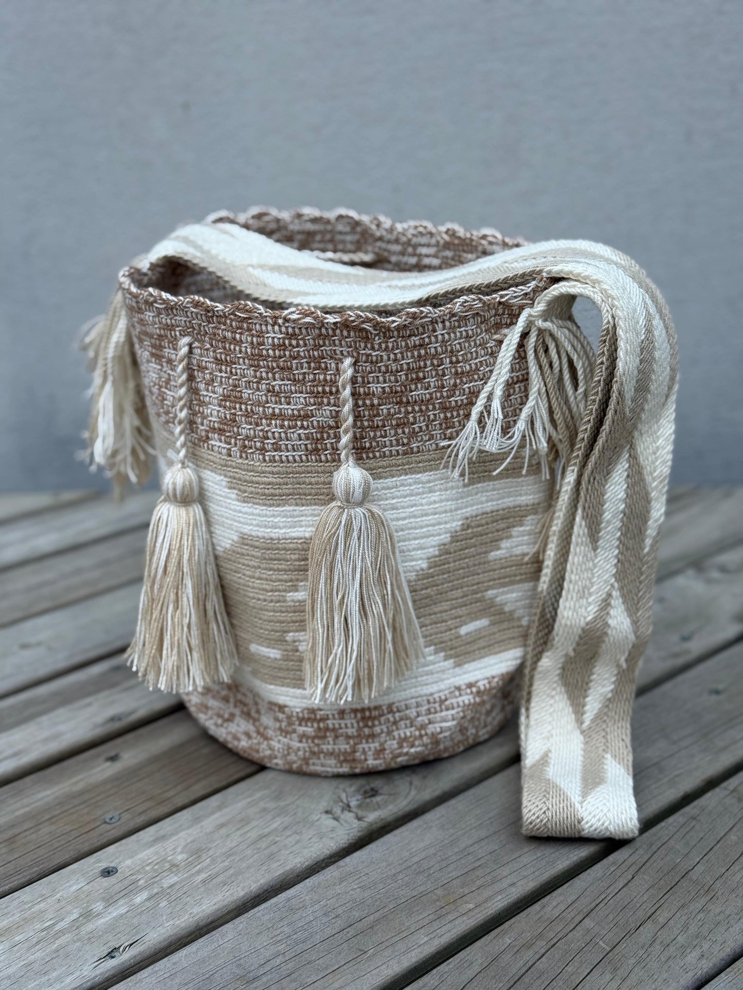 Nuanced Wayuu backpack