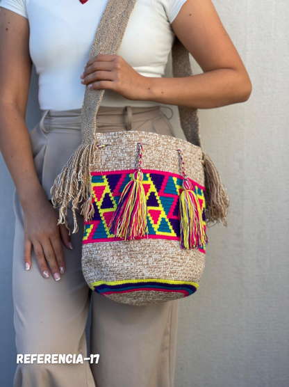 Mochilas GRANDE Matizadas💫 (31x28)