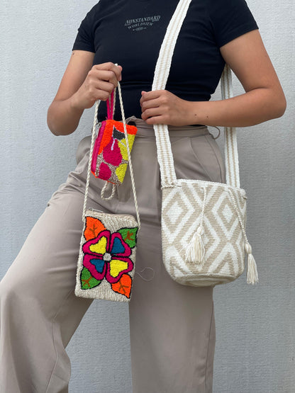 ✨Combo: Mochila MEDIANA Diseño+ Portacelular + (MONEDERO GRATIS) 🎁
