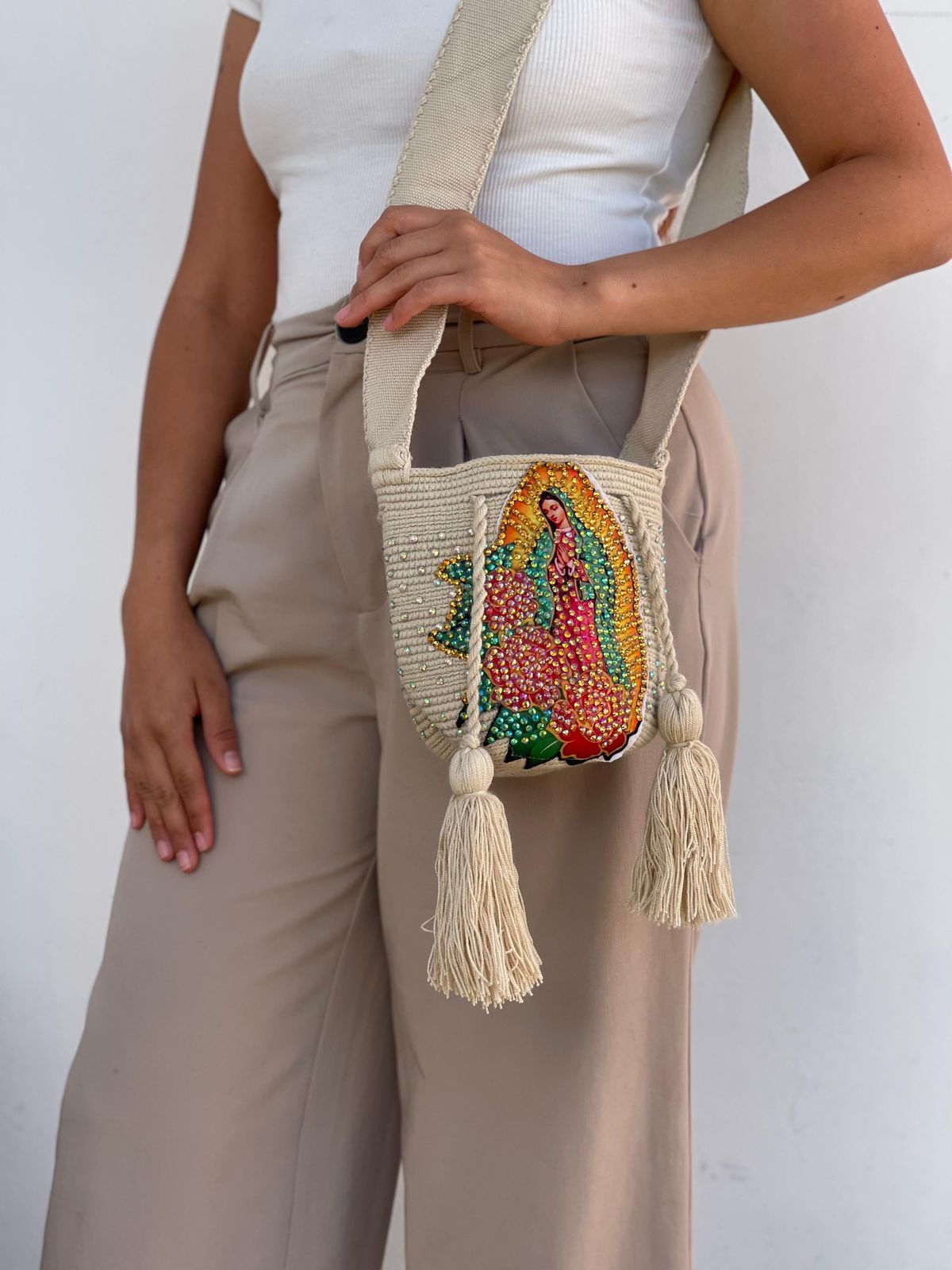 Mochila Pequeña Perlada💎⭐️ (17x15)