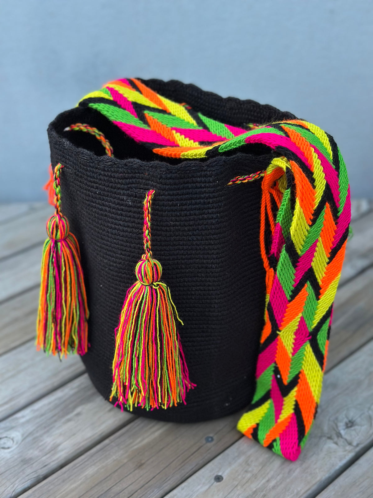 Mochila GRANDE Negra (31x28)