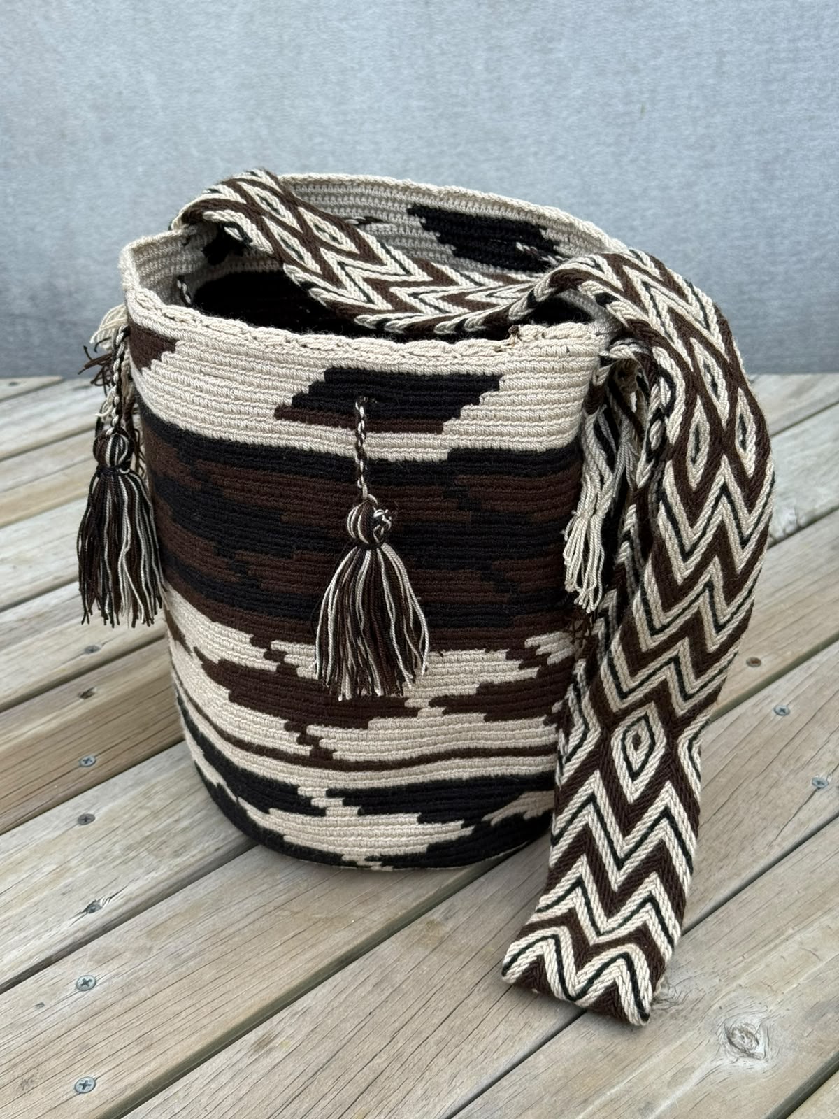 Mochila GRANDE Tonos Tierra (31x28)