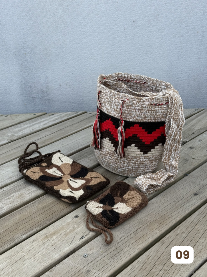 ✨Combo: Mochila MEDIANA Diseño+ Portacelular + (MONEDERO GRATIS) 🎁