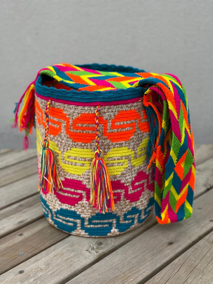 Nuanced Wayuu backpack