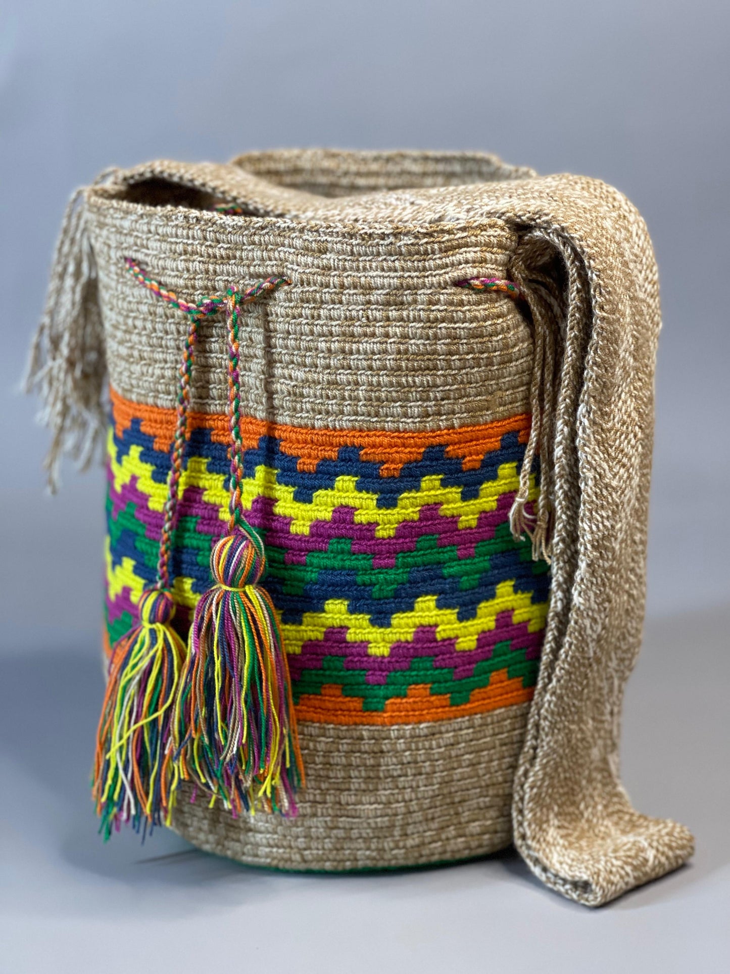 Nuanced Wayuu backpack