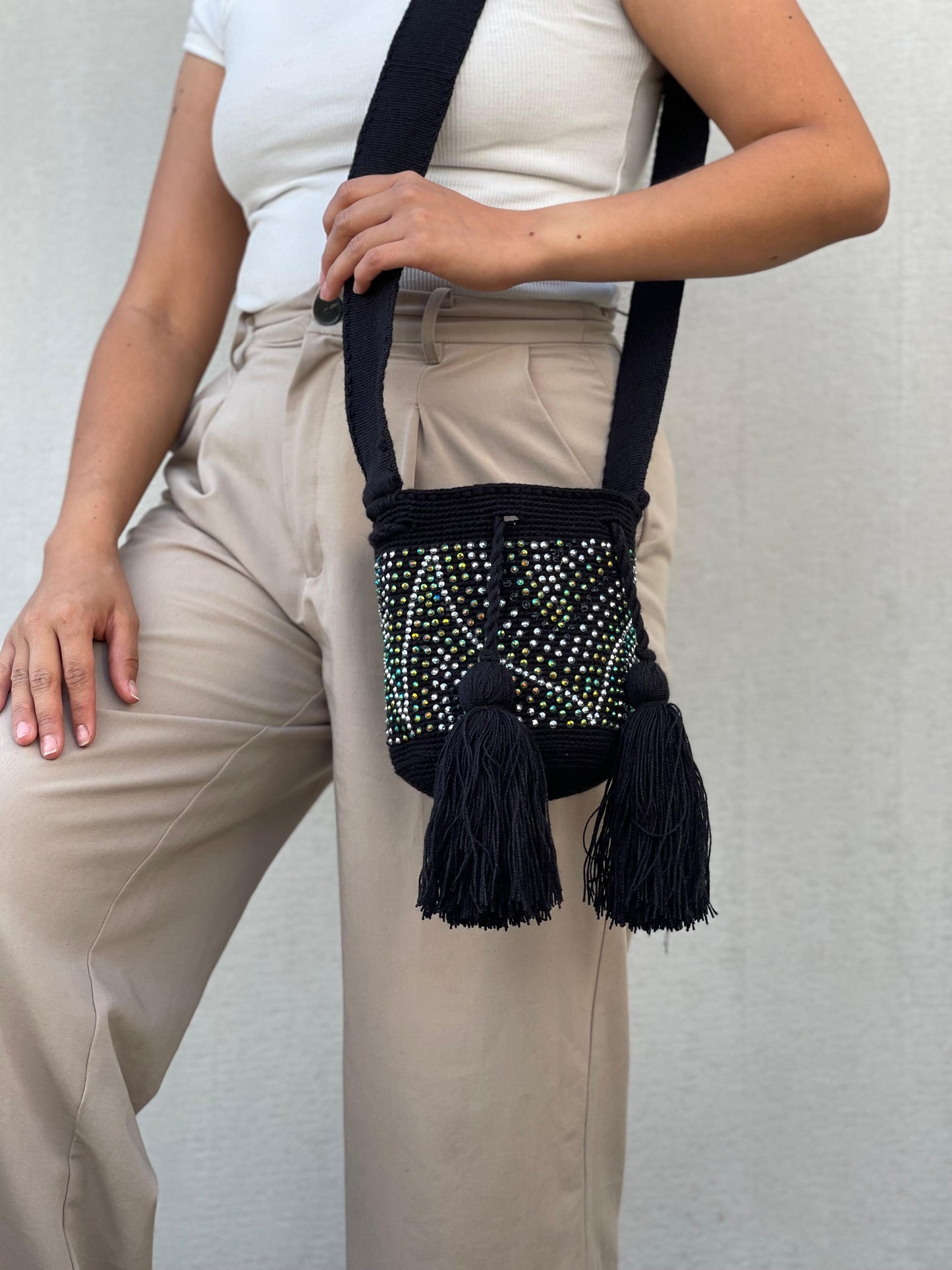 Mochila Pequeña Perlada💎⭐️ (17x15)