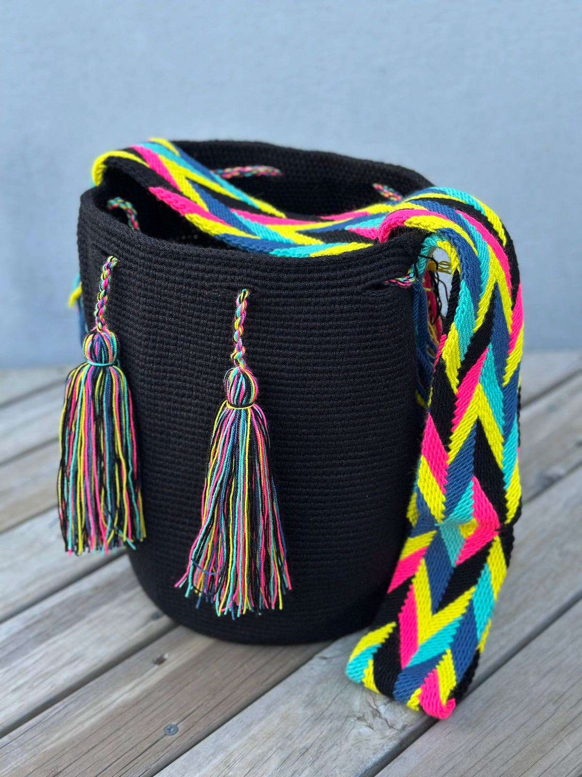 Mochila GRANDE Negra (31x28)