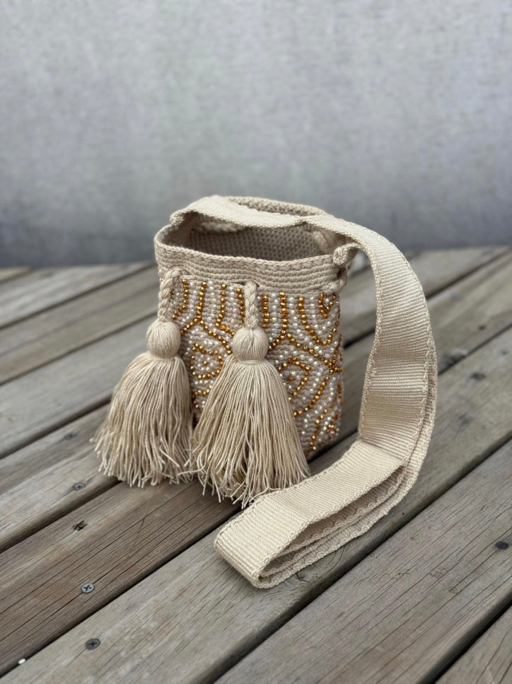 Mochila Pequeña Perlada (17x15)