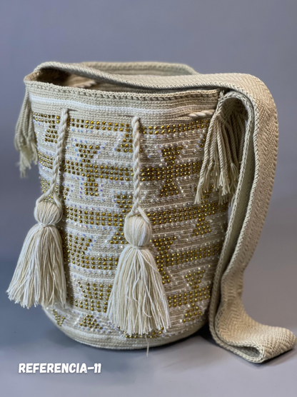 Mochila GRANDE Perlada💫(31x28)