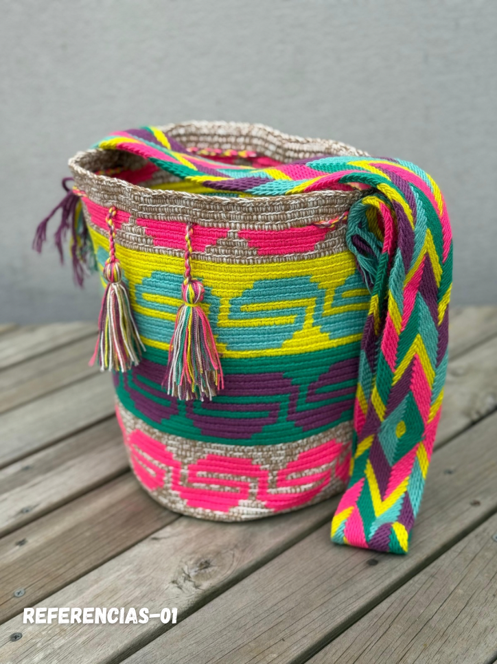 Nuanced Wayuu backpack