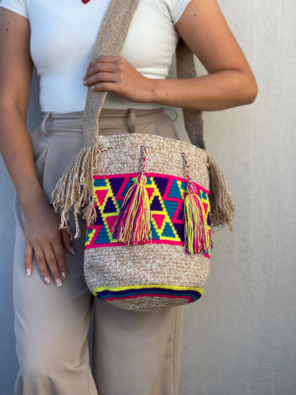 Mochilas GRANDE Matizadas💫 (31x28)