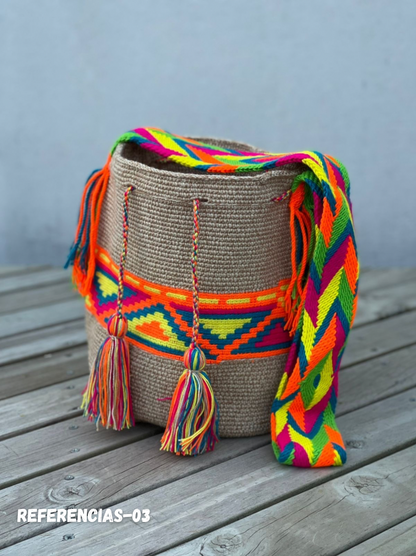 Mochilas GRANDE Matizadas💫 (31x28)