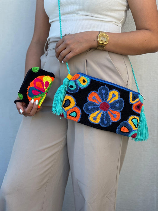 Set Wayuu⭐️- Sobre + Monedero Artesanal😍