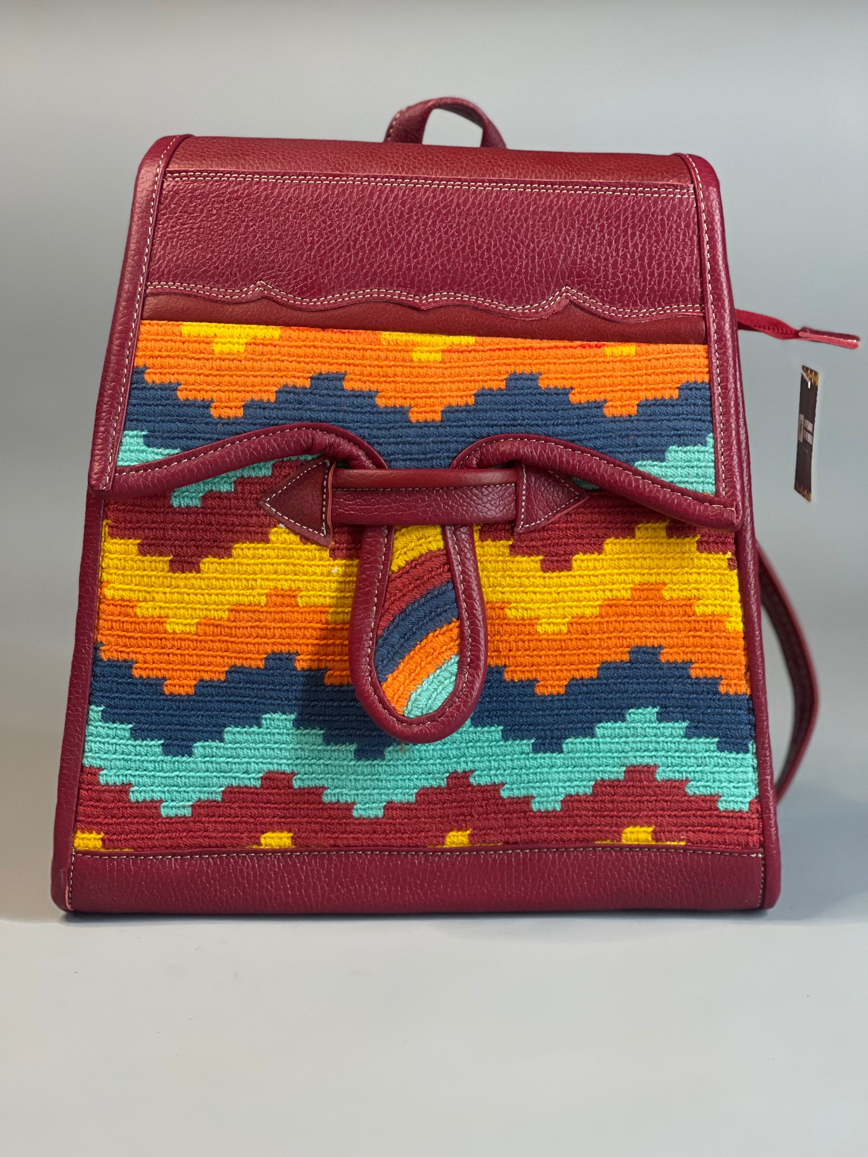 Morral Wayuu Rojo