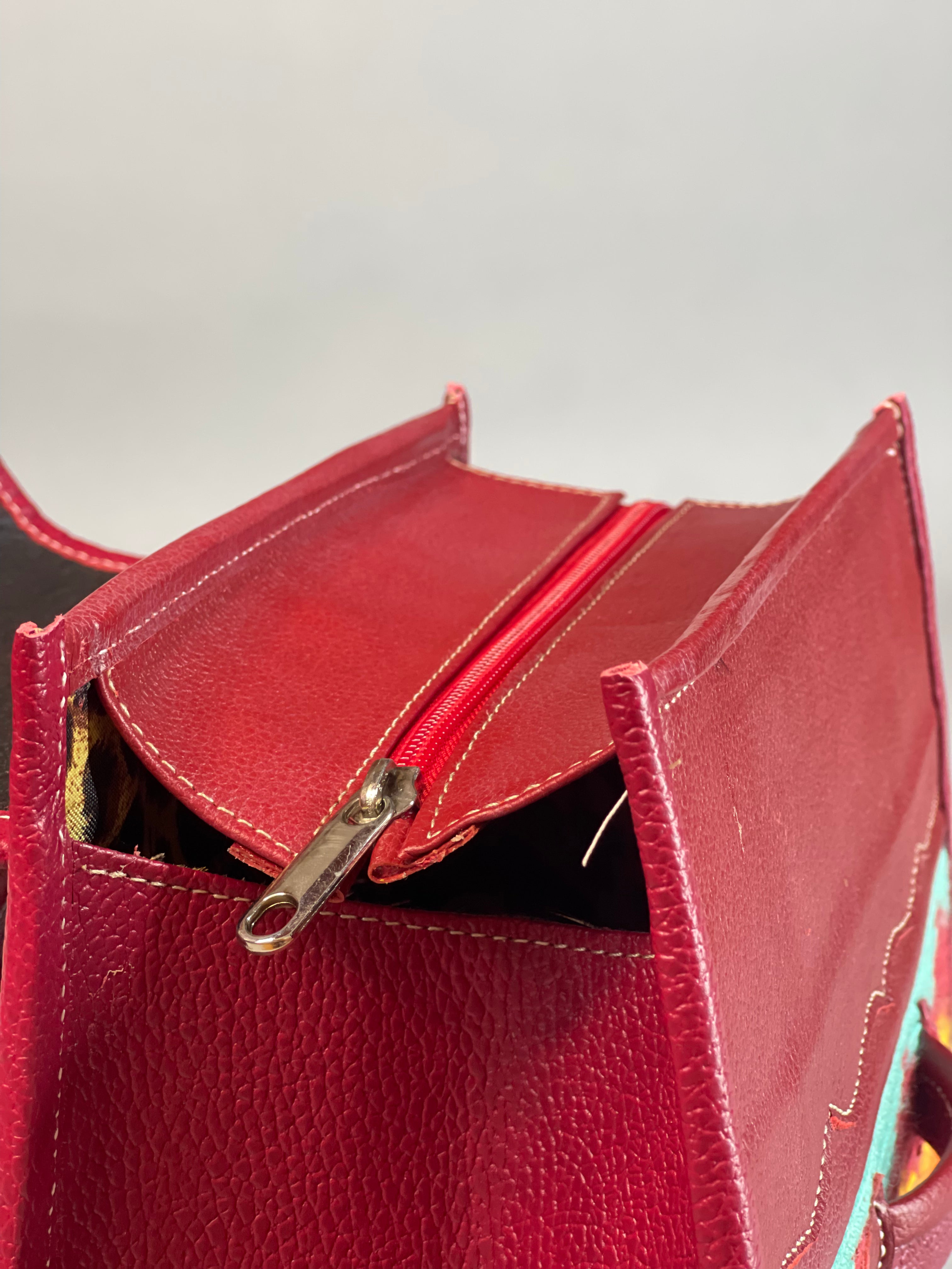 Morral Wayuu Rojo