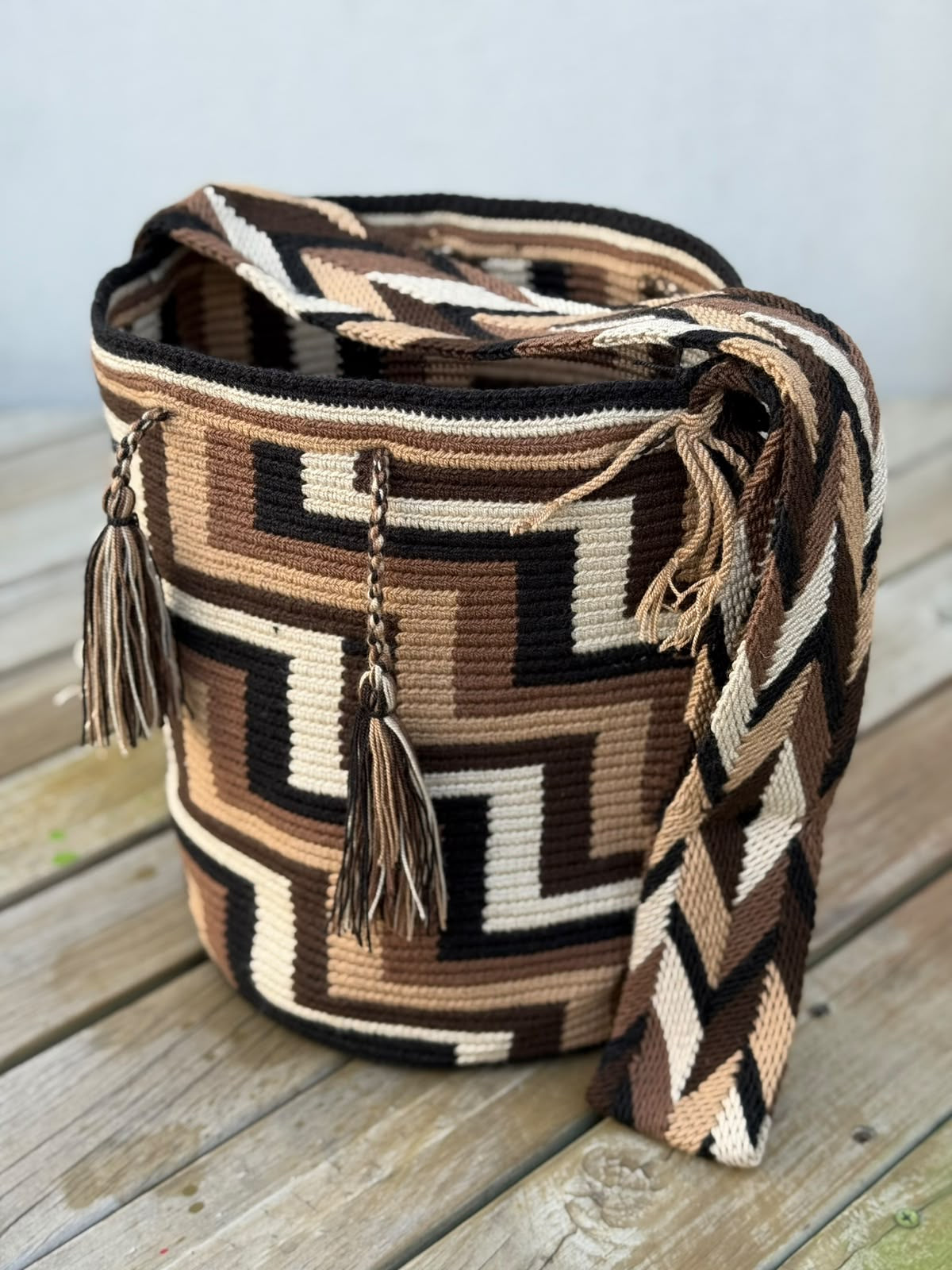 Mochila GRANDE Tonos Tierra (31x28)