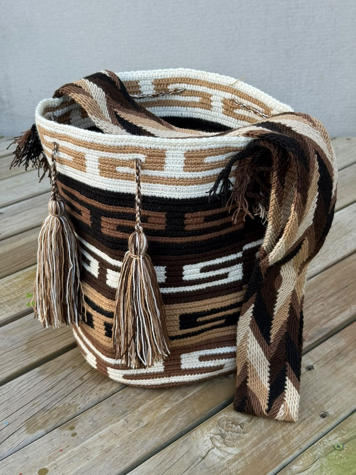 Mochila GRANDE Tonos Tierra (31x28)